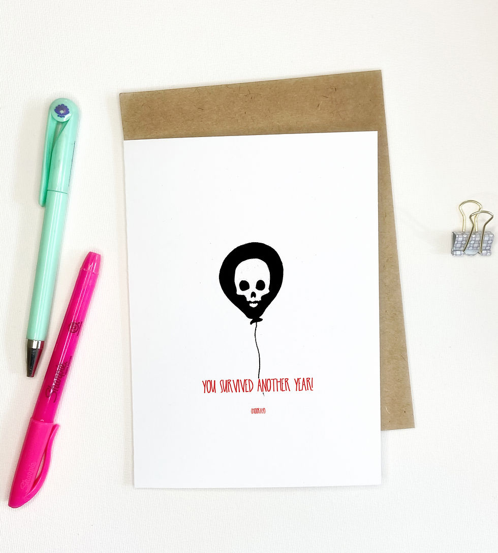 You Survived Birthday Card // Sassy Birthday Card // Birthday Humor