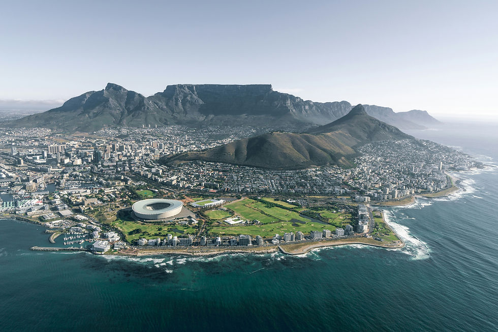 The iconic DHL Stadium, Cape Town