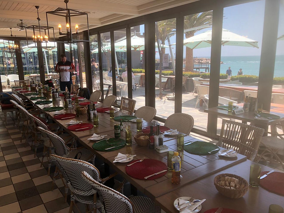  View from the Strand Hotel restaurant 