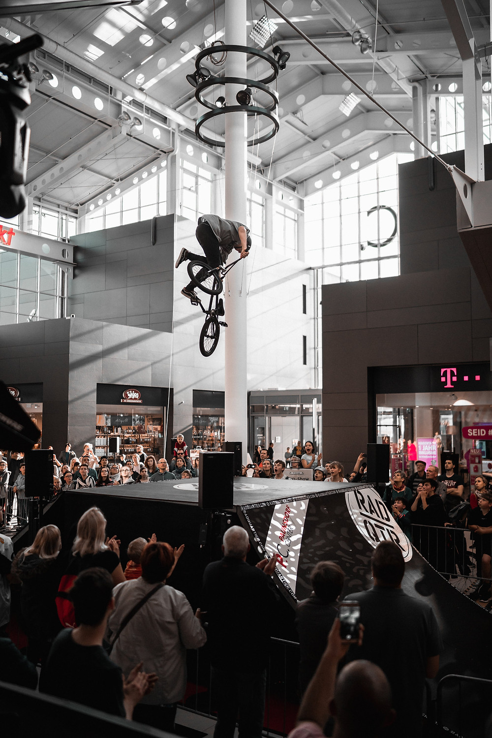 Evan Brandes Ramp Jump BMX