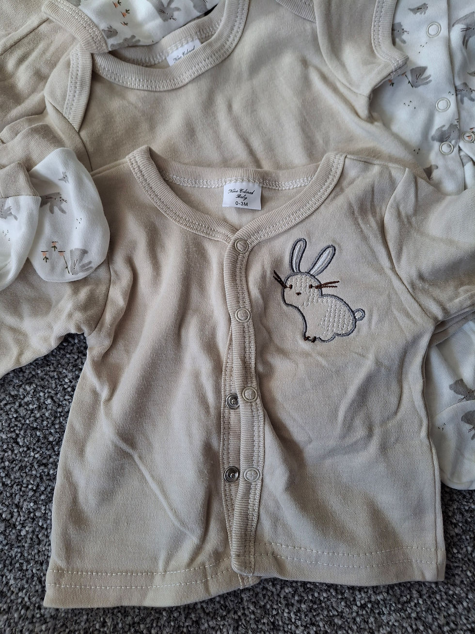 Thumbnail: Boys rabbit pattern 8pc set