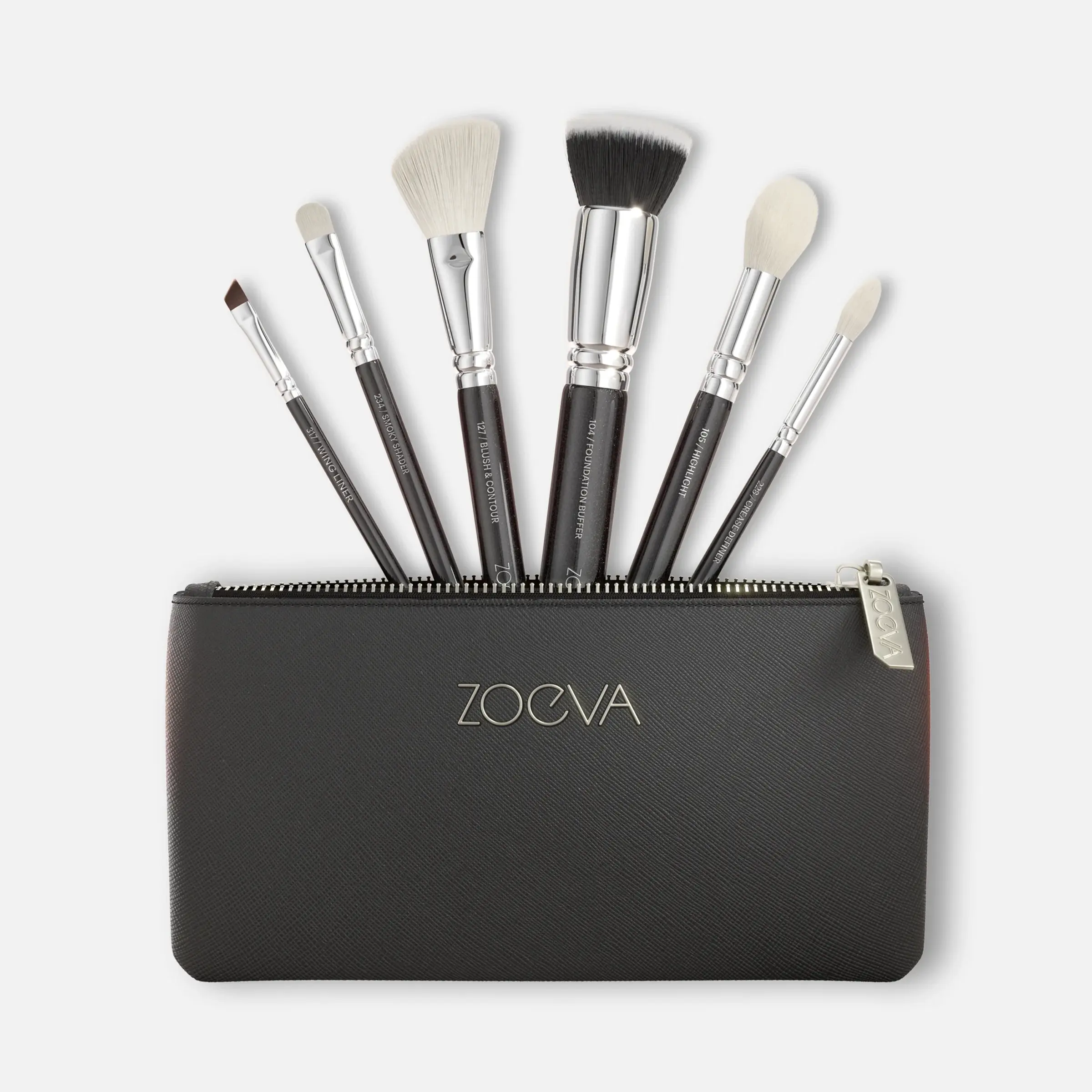ZOEVA - The Essential Pinselset (Black)