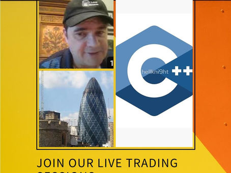 Live Trading Sessions on C++ and high frequency trading