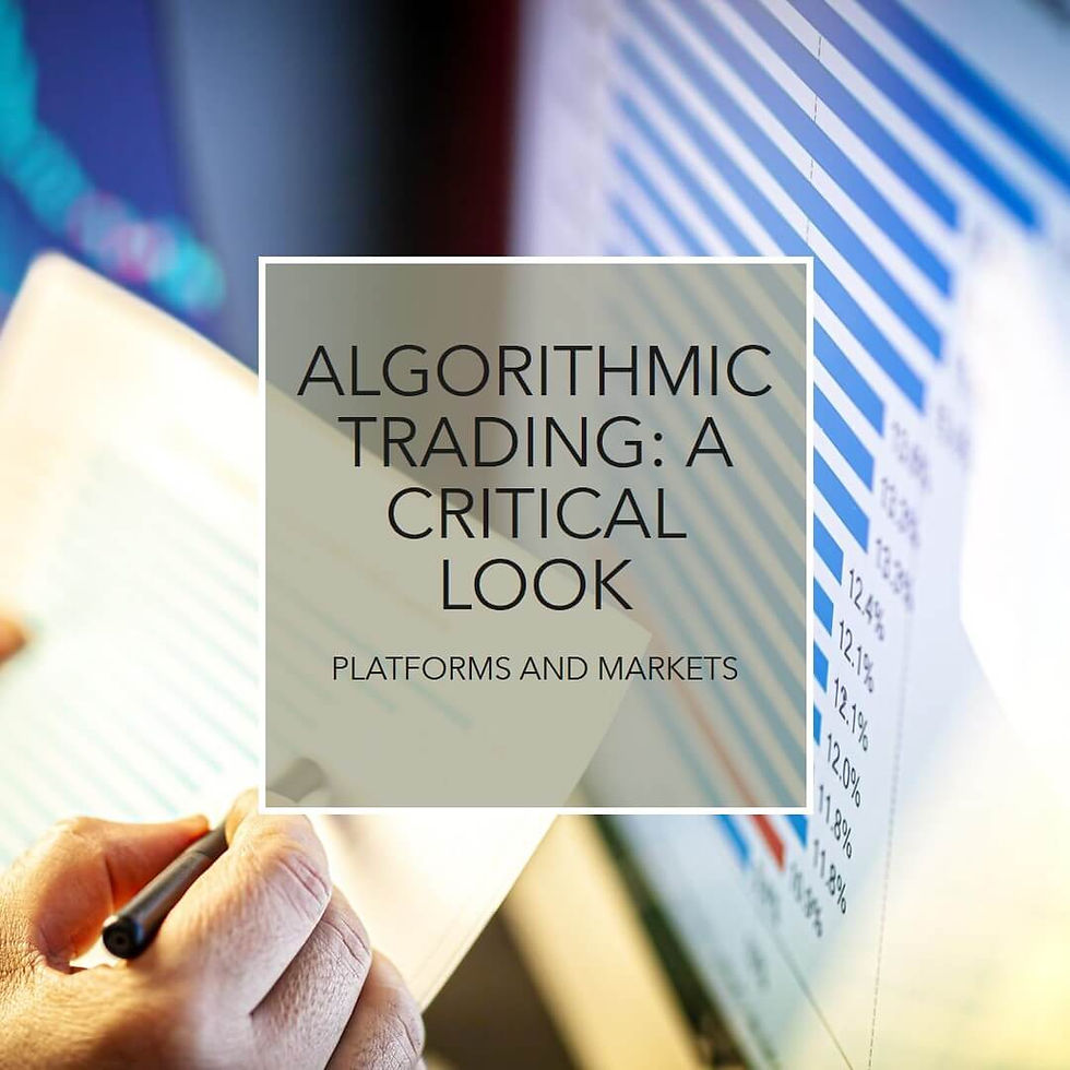 algo trading critical look