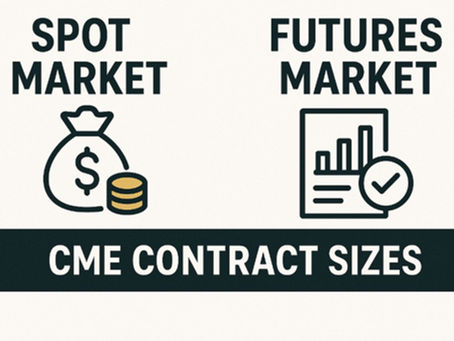 A Definitive Guide to Spot vs. Futures Market and CME Contract Sizes
