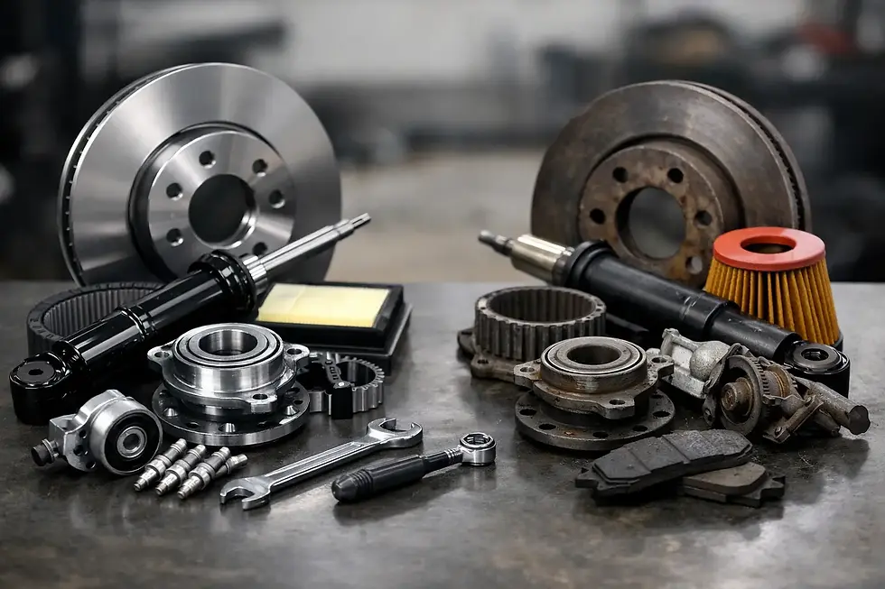 Comparație piese originale și aftermarket