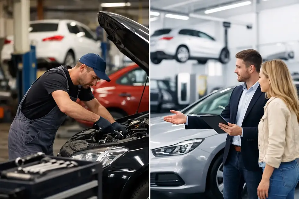 Service multimarca versus reprezentanță