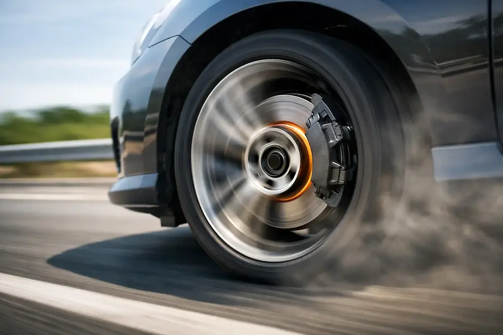 Vibrații la frâne la viteză mare - cauze