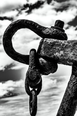 chained