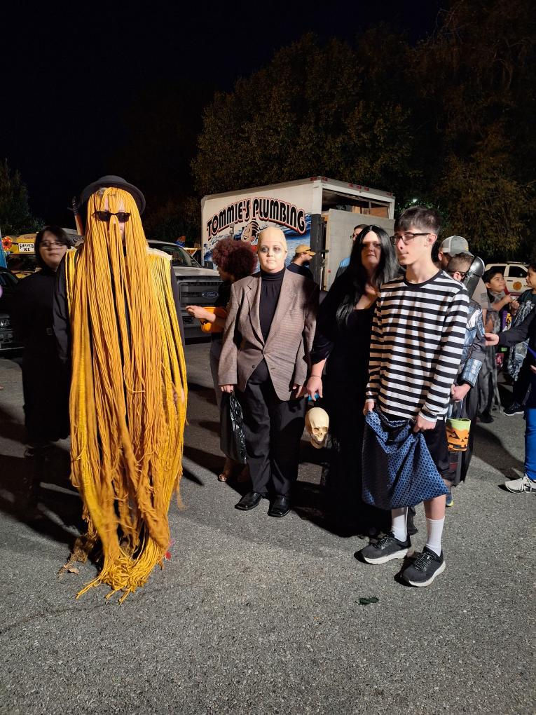 Uncle Fester, Cousin Itt and the rest of the Addam's Family!