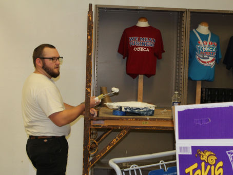 School store receives fresh coat of paint