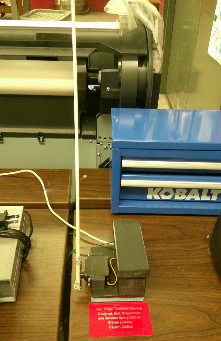 Hall Pass Transfer Device