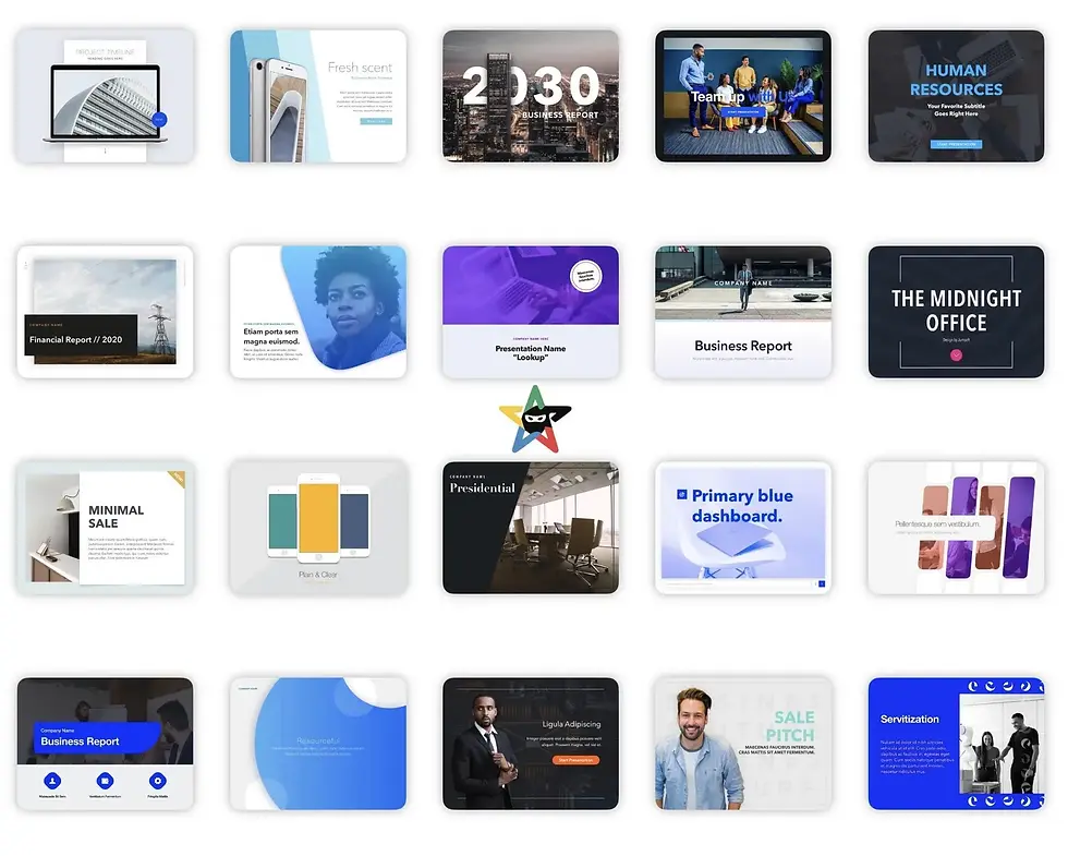 Thumbnail: Apple Keynote Templates