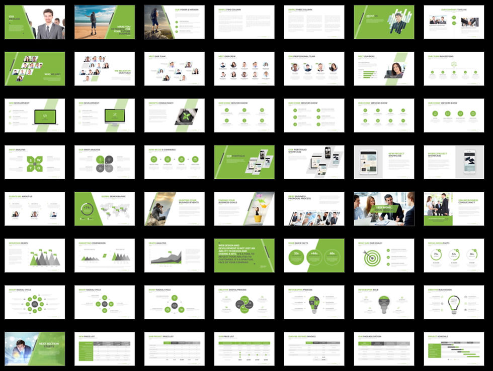 Thumbnail: company profile powerpoint