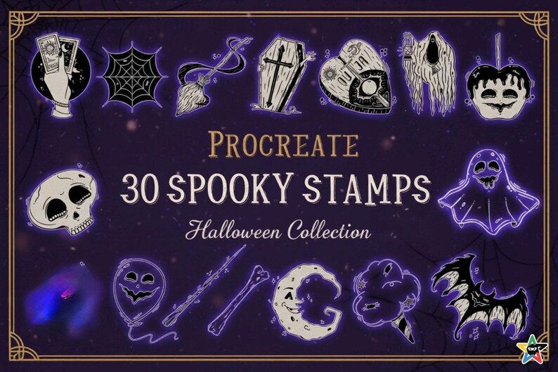 Küçük resim: procreate halloween fırça