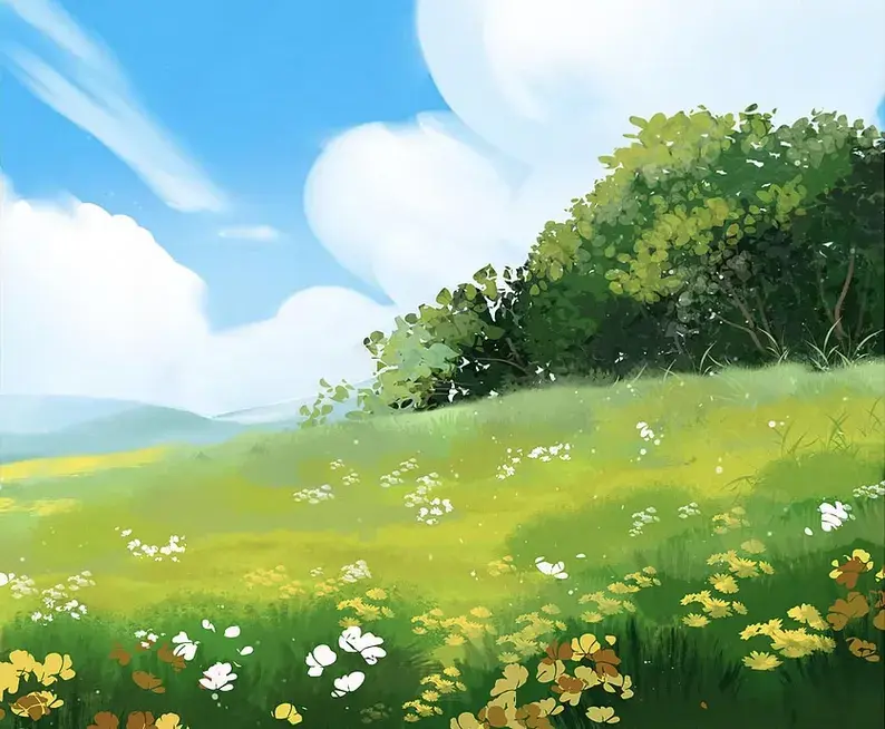 Küçük resim: Procreate çim fırça seti