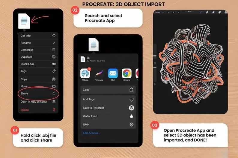 Küçük resim: procreate seramik fırça seti