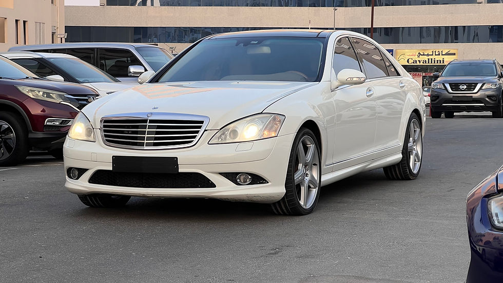 Thumbnail: Benz S500 2009 GCC spec single owner