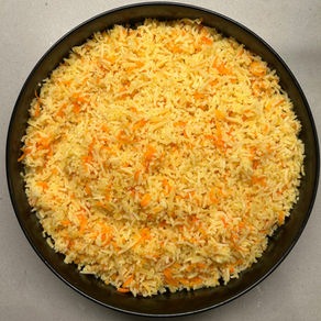 carrot in a yellow rice