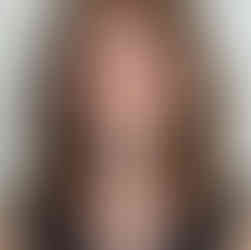 Medium-length brown prom hair