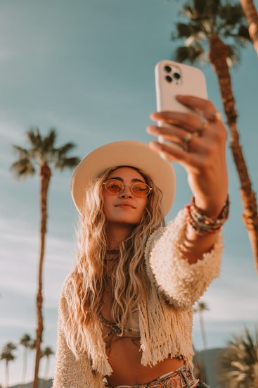 Relaxed vibes at Coachella