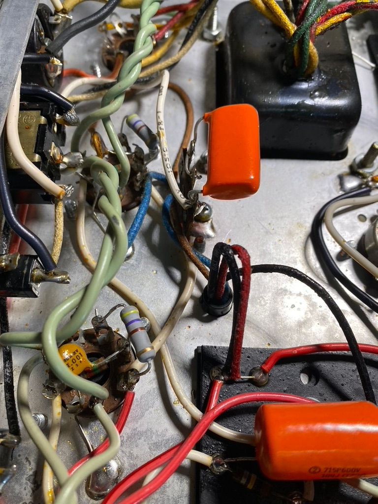 Thumbnail: 1978 Fender Deluxe Reverb 2-Channel 22-Watt 1x12" Guitar Combo - Silverface