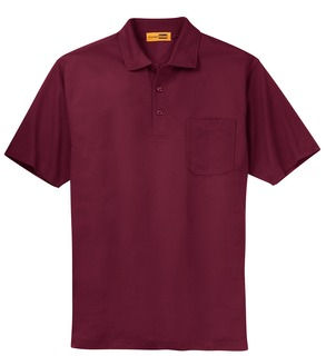 Thumbnail: CS402P CornerStone® Industrial Pocket Pique Polo