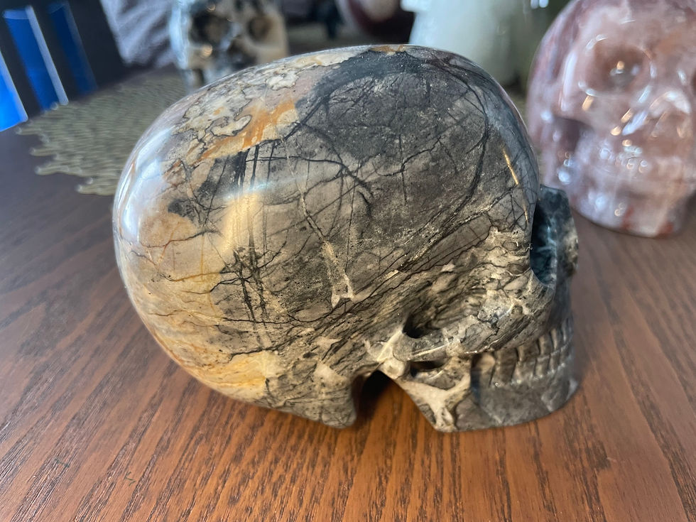 Picasso Jasper Skull