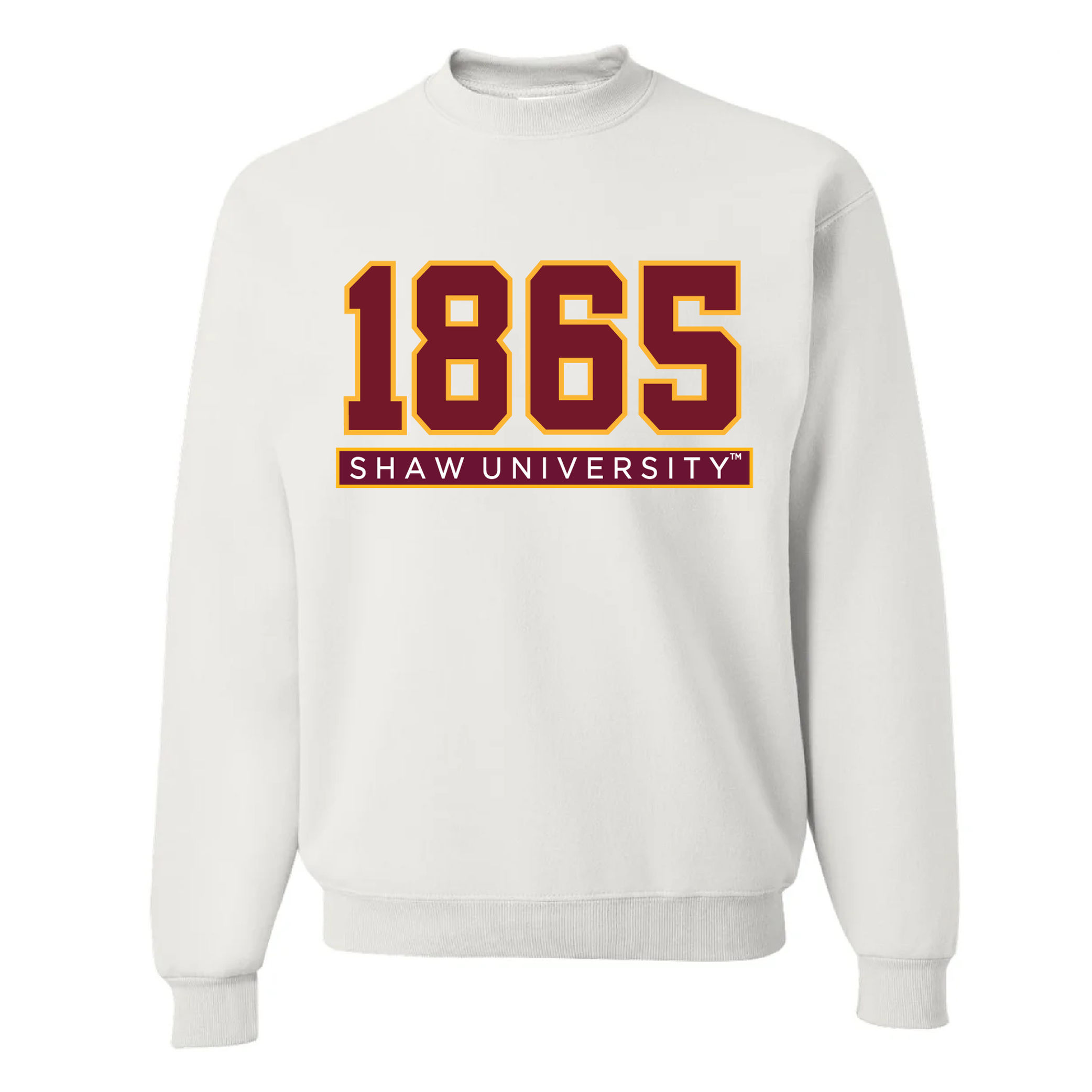 SU082 1865 White Sweatshirt