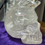 Thumbnail: Very Special Clear Quartz Skull with Mohawk – 2.326kg / 5.13 lbs