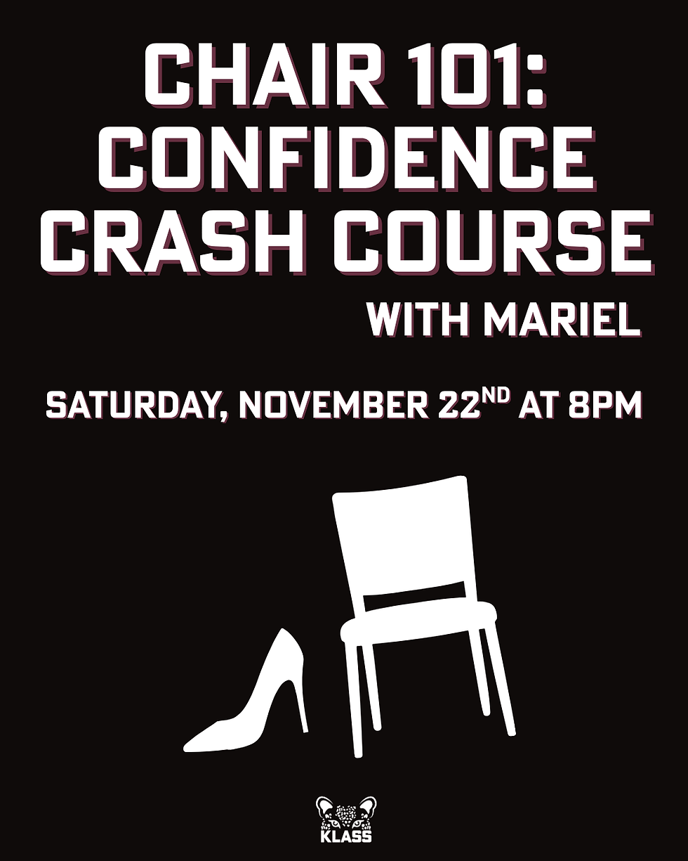 Chair 101: Confidence Crash Course