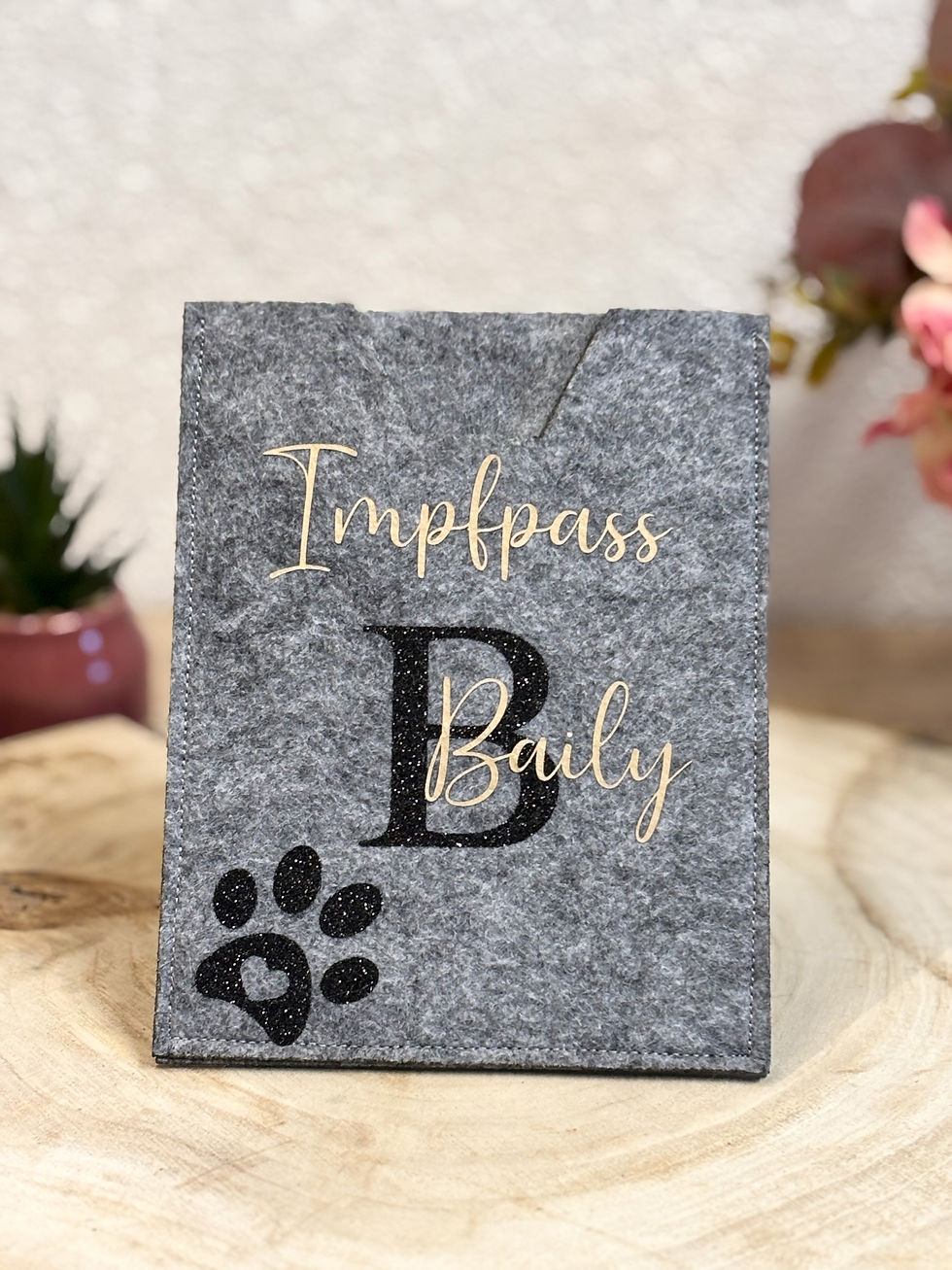 Miniaturbild: personalisierte Impfpasshülle für Hunde/Katzen, EU-Heimtierausweis