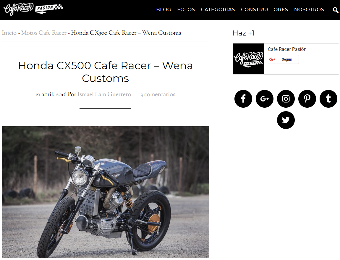 Caferacer Passion