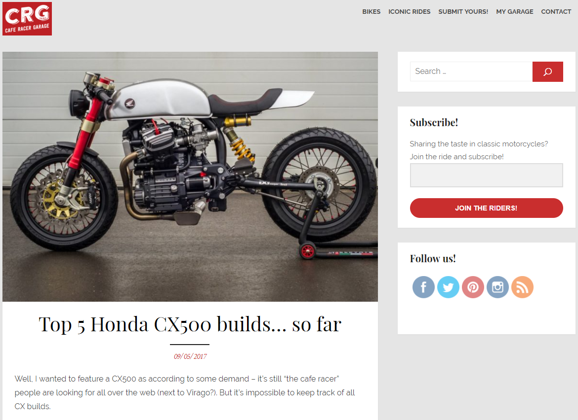 Caferacergarage