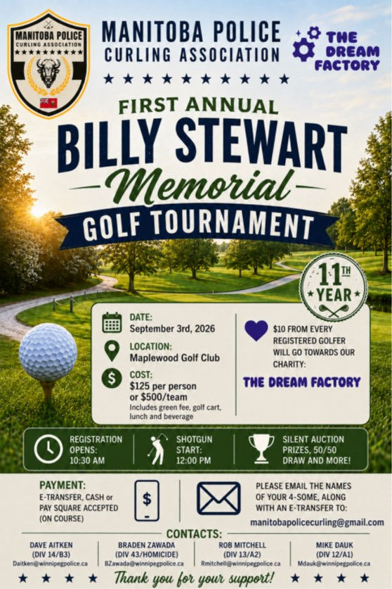 2026 Billy Stewart Memorial Golf Tournament