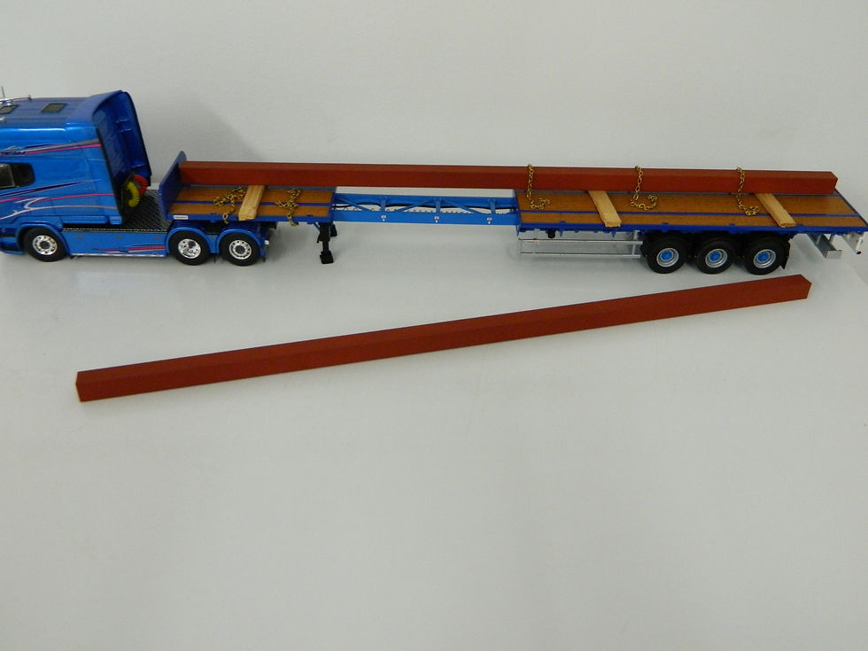 Thumbnail: 1:50 Scale 60ft Steel Load, Heavy Haulage