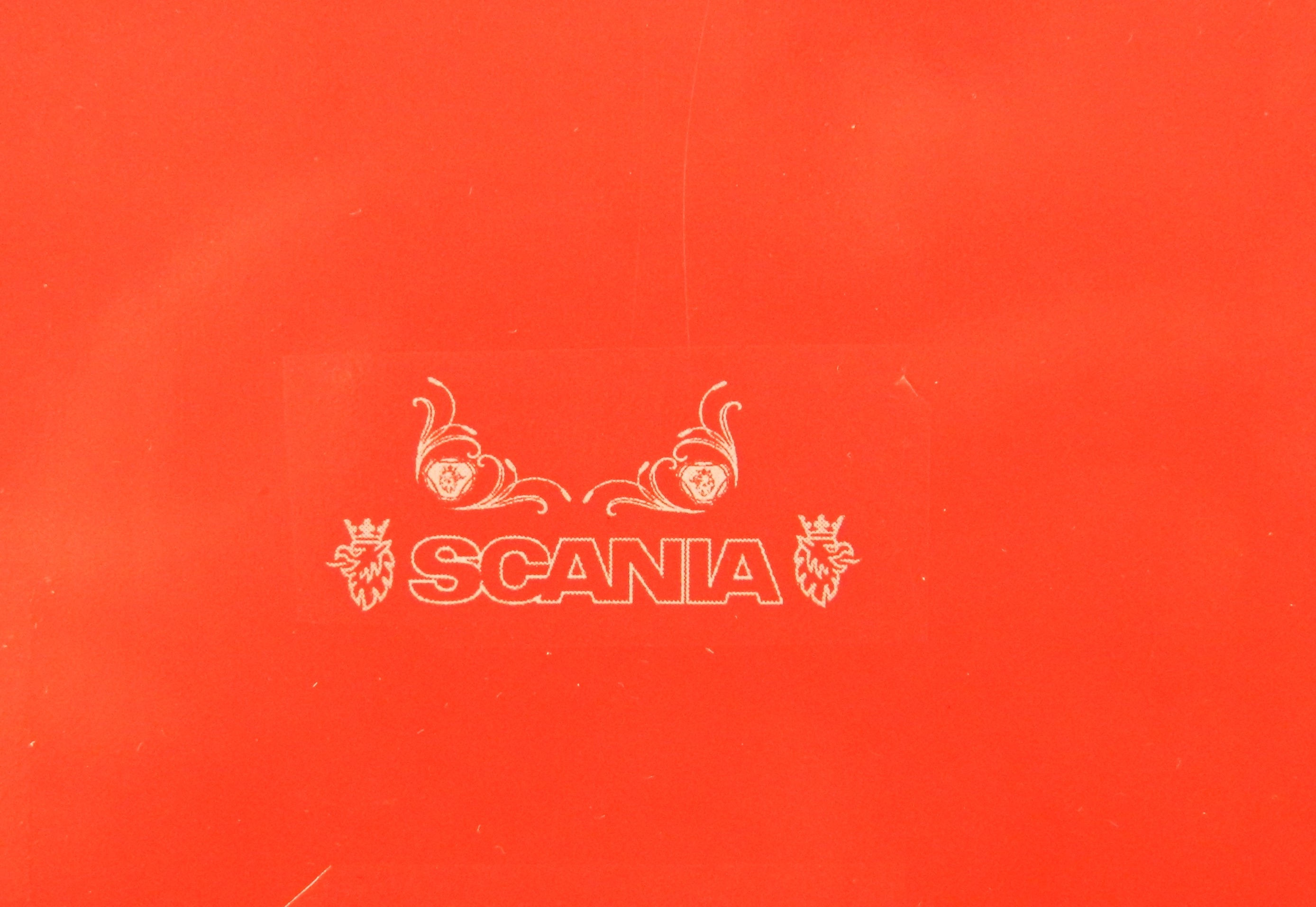 Scania Griffin Window Decals, Free Mudflap Decals