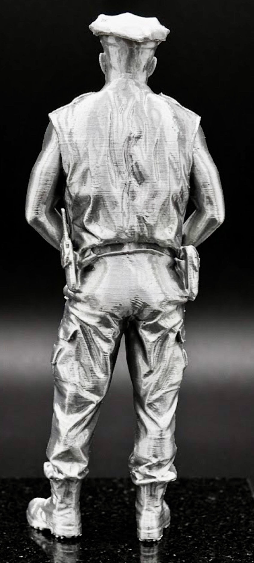 Thumbnail: Lawless & Disorderly - Nude Male Police Man Sculpture