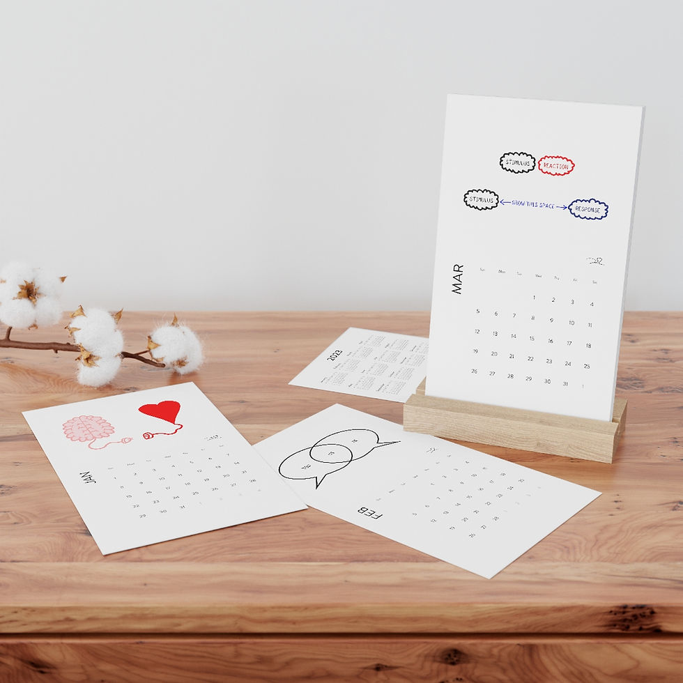 Thumbnail: Vertical Desk Calendar (2023)