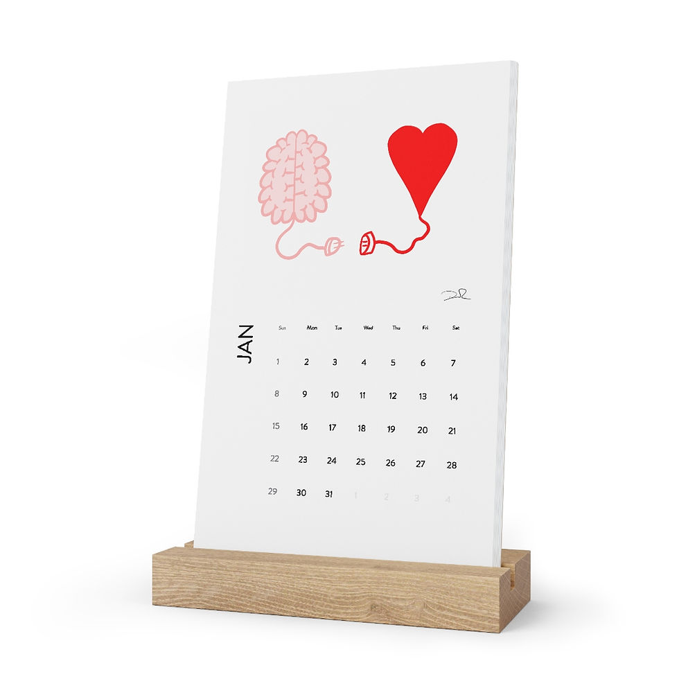 Thumbnail: Vertical Desk Calendar (2023)