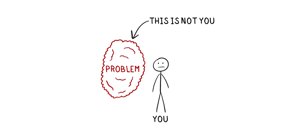 drawing of you are not the problem