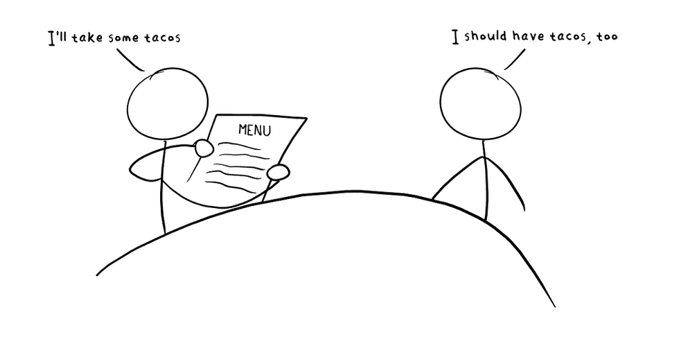 drawing of stick figures