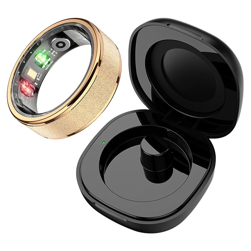 Thumbnail: COLMI R10 Smart Ring with Charging Case for Men Women, Health and Sleep Monitor,