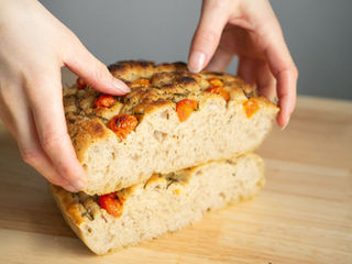 Sauerteig Foccacia