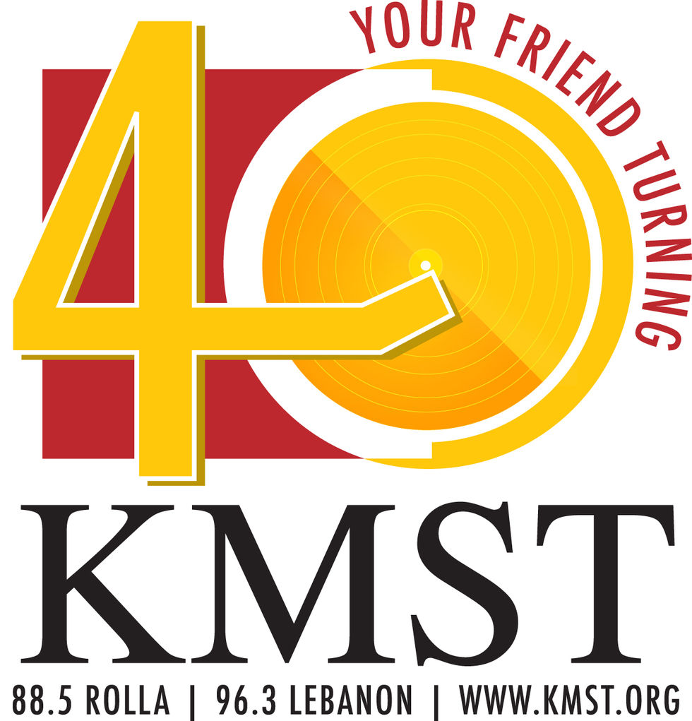 KMST 40th Anniversary logo