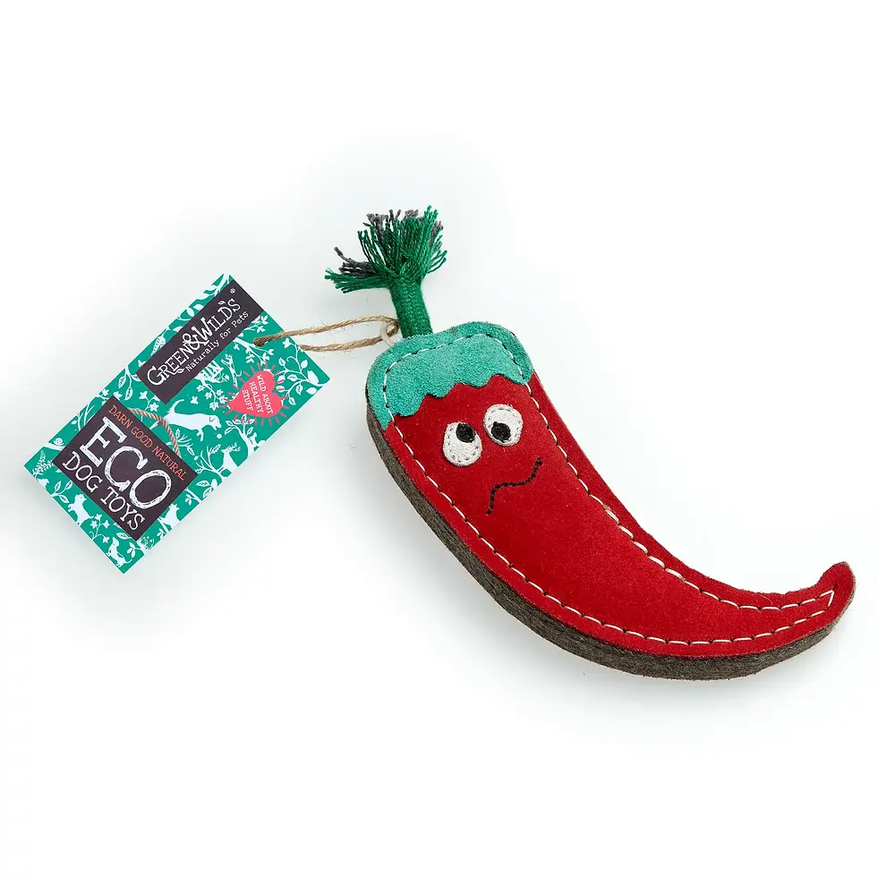 Thumbnail: Chad the red hot chilli pepper- eco toy