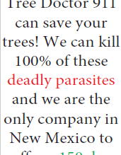 Save Your Trees From Bark Beetle!