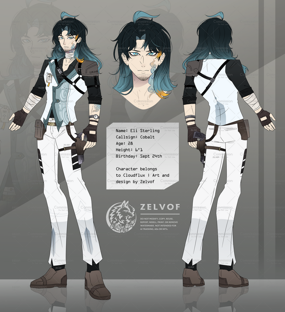 Original character (OC) Reference Sheet