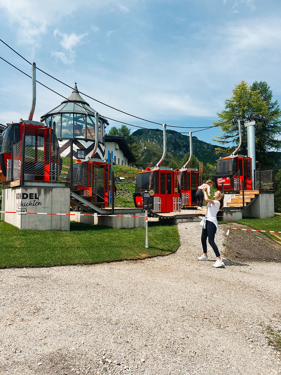 Hřiště u horní stanice lanovky Gamskogelbahn