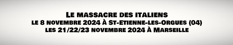 Bandeau actions precédentes massacre st